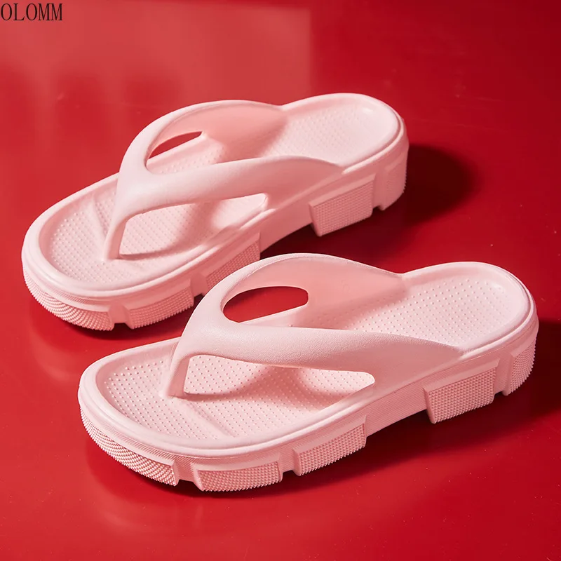 Thick Bottom Platform Sea Flip-Flop Thong Sandals Summer Shoes Soft Bathroom Slippers Pillow Slides Outdoor Indoor Shoes Women
Thick Bottom Platform Sea Flip-Flop Thong Sandals Summer Shoes Soft Bathroom Slippers Pillow Slides Outdoor Indoor Shoes Women