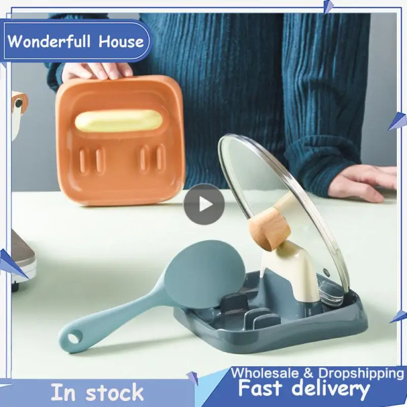 Multi-cover Application Pot Cover Rack Spatula Rack Not Wet The Table Top Not Afraid Of Moisture Home Storage Organization
Multi-cover Application Pot Cover Rack Spatula Rack Not Wet The Table Top Not Afraid Of Moisture Home Storage Organization