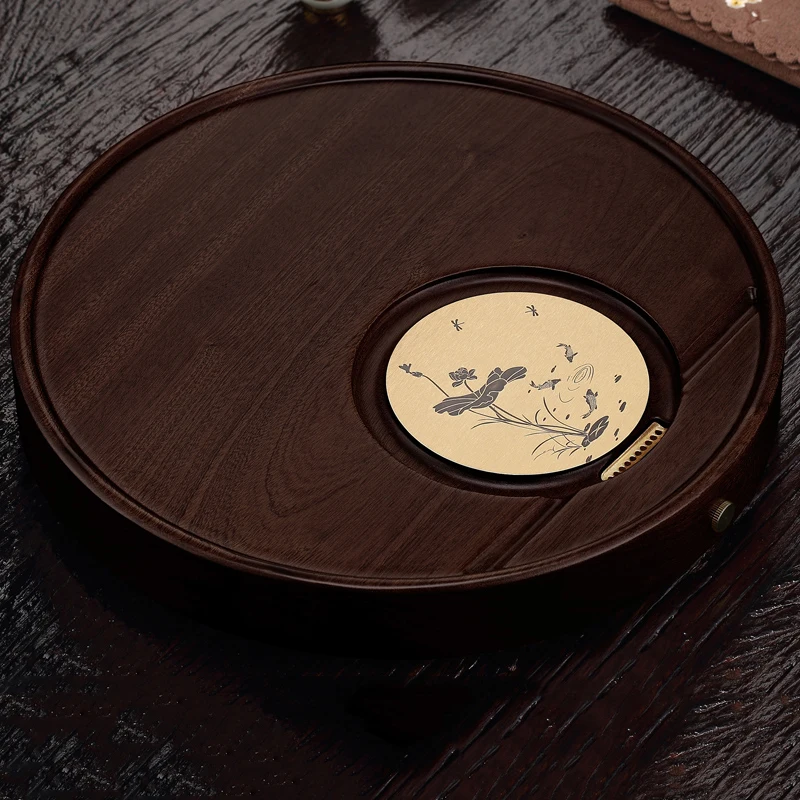 Japanese Tea Tray Gong Fu Solid Wood Hand Made Storage Tea Trays Round Living Room Decorative Dienblad Home Service Trays
Japanese Tea Tray Gong Fu Solid Wood Hand Made Storage Tea Trays Round Living Room Decorative Dienblad Home Service Trays