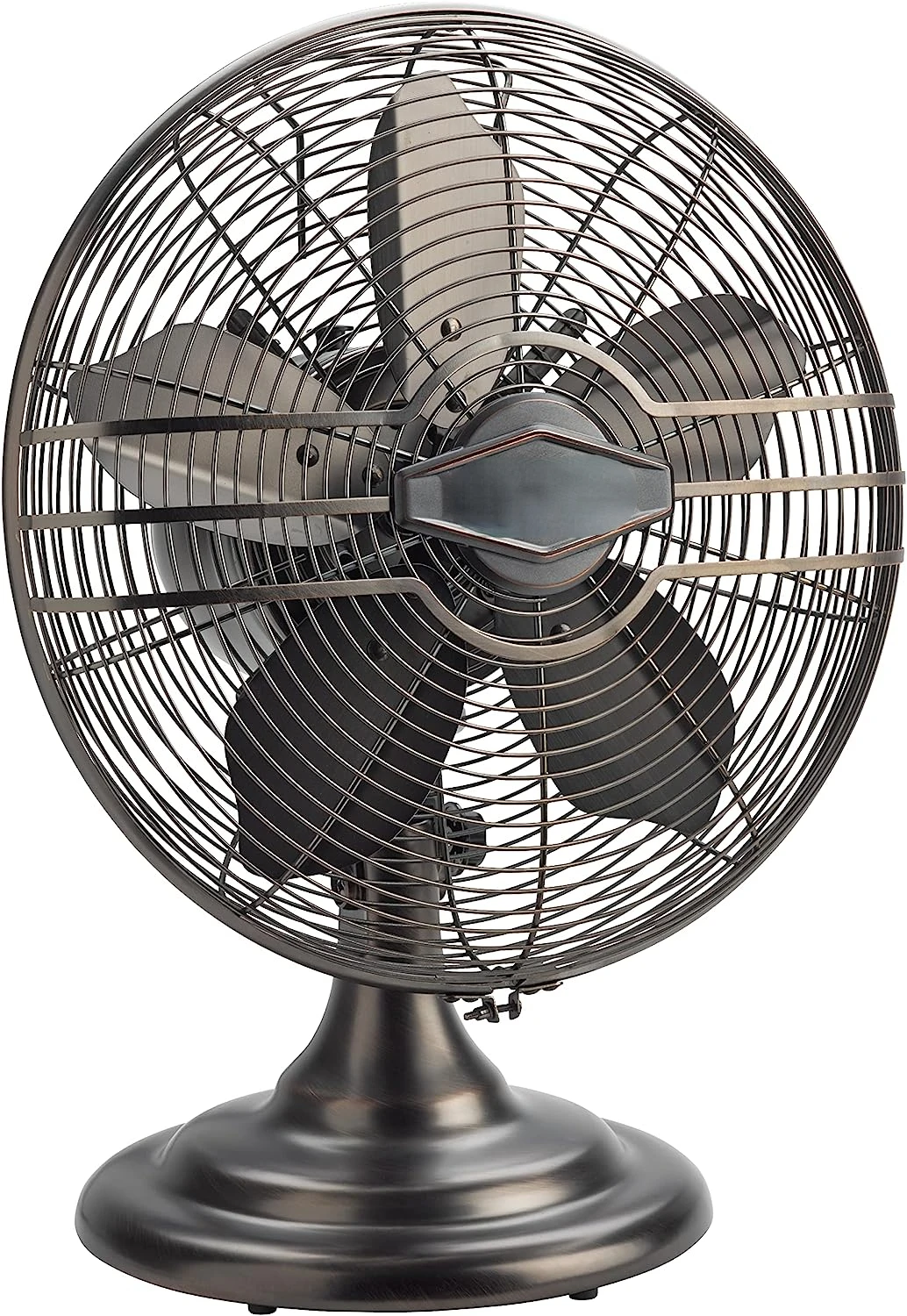 Oscillating Table Top Fan, Portable, 3 Quiet Speeds, for Bedroom, Kitchen and Office, 17", Bronze, R12210
Oscillating Table Top Fan, Portable, 3 Quiet Speeds, for Bedroom, Kitchen and Office, 17", Bronze, R12210