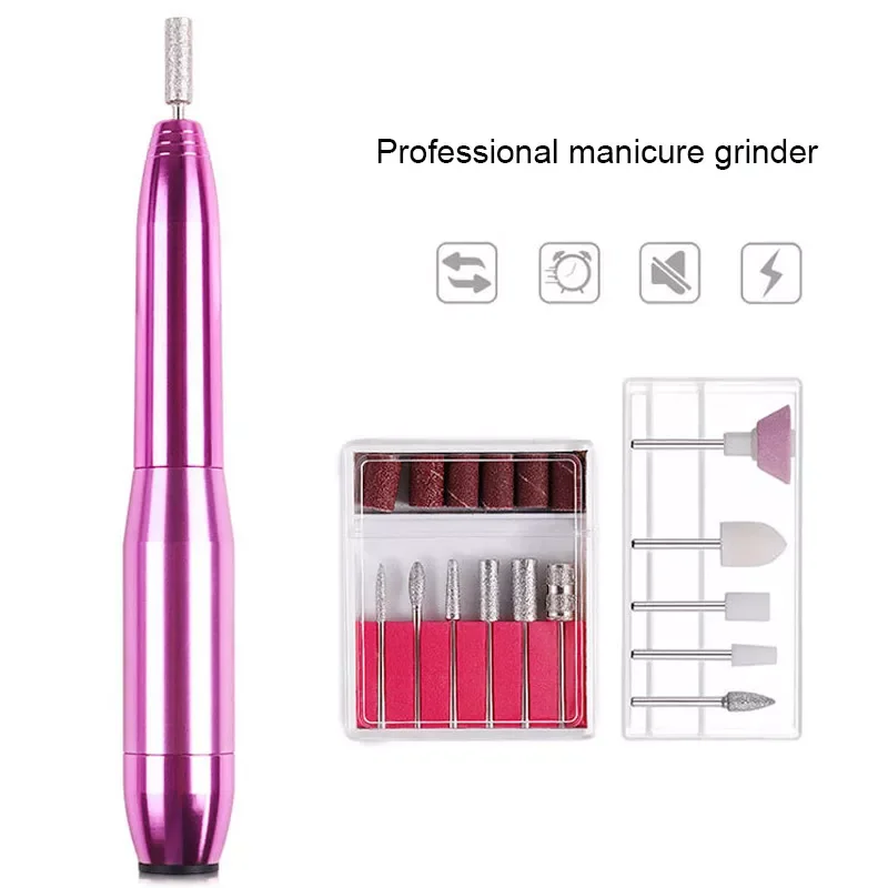 2023NEW mini portable Electric Nail Drill Machine ceramic Drill head Exfoliating Manicure Polishing Pen Nail art Tools
2023NEW mini portable Electric Nail Drill Machine ceramic Drill head Exfoliating Manicure Polishing Pen Nail art Tools