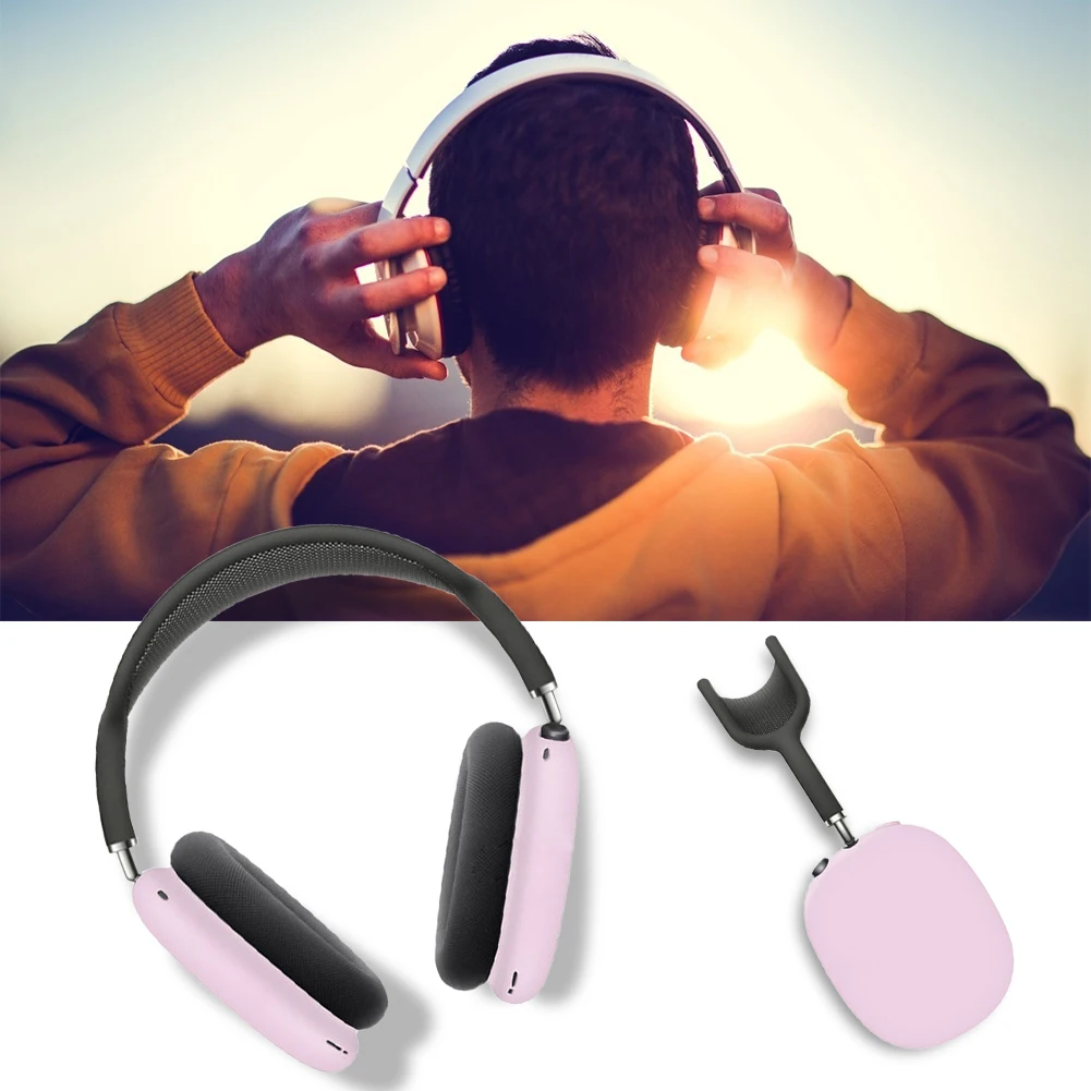 1pair Silicone Protective Sleeve Case Headset Cover Cushion Replacement for AirPods Max Scratchproof Cover Protect 
1pair Silicone Protective Sleeve Case Headset Cover Cushion Replacement for AirPods Max Scratchproof Cover Protect
