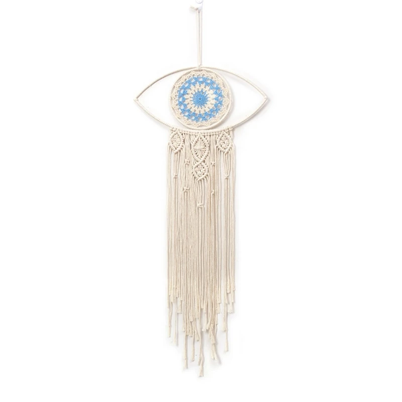 Turkish Blue Eyes Bohemian Macrame Wall Hanging Tapestry Handwoven for Home Bedroom Living Room Decoration Crafts
Turkish Blue Eyes Bohemian Macrame Wall Hanging Tapestry Handwoven for Home Bedroom Living Room Decoration Crafts