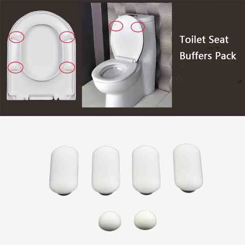 Toilet Lid Cushion Toilet Seat Cushion Rubber Pad Buffers Pack White Stop Bumper Shock Absorber Antislip Gasket Bathroom Fixture
Toilet Lid Cushion Toilet Seat Cushion Rubber Pad Buffers Pack White Stop Bumper Shock Absorber Antislip Gasket Bathroom Fixture