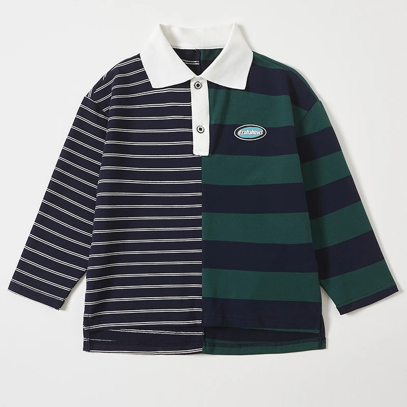 Teen Girl Drop Shoulder Half Button Placket Striped Color Block Tee Spring Autumn Casual Long Sleeve Stitching Pullover Clothing
Teen Girl Drop Shoulder Half Button Placket Striped Color Block Tee Spring Autumn Casual Long Sleeve Stitching Pullover Clothing