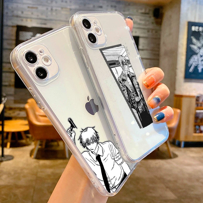 Anime Chainsaw Man Pochita Phone Cases For iPhone 12 11 Pro MAX 6S 7 8 Plus XS MAX 12 13 Mini X XR SE 2020 Transparent Shell
Anime Chainsaw Man Pochita Phone Cases For iPhone 12 11 Pro MAX 6S 7 8 Plus XS MAX 12 13 Mini X XR SE 2020 Transparent Shell