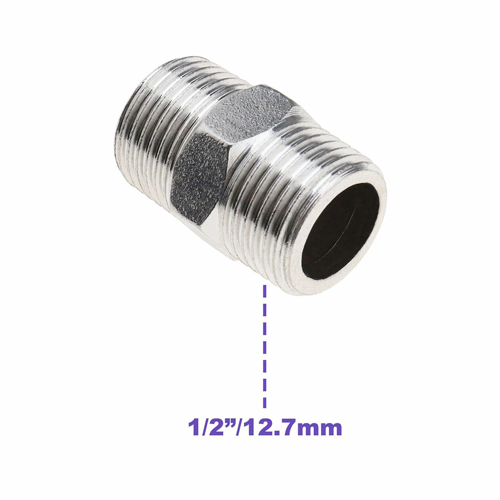 Brand New Bathrooms DIY Showers Hose Extension Shower Extender Stainless Steel 1/2inch To 1/2inch 2pcs Durable
Brand New Bathrooms DIY Showers Hose Extension Shower Extender Stainless Steel 1/2inch To 1/2inch 2pcs Durable