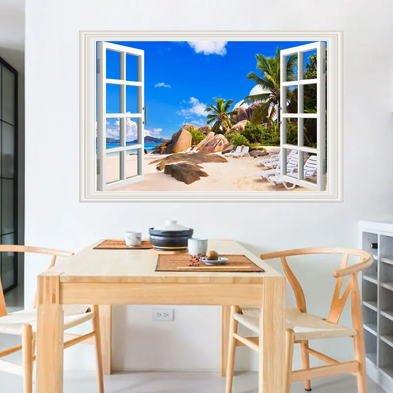 3D window wall pastes natural scenery outside the window home self-adhesive background wall pastes pvc Home decoration sticker
3D window wall pastes natural scenery outside the window home self-adhesive background wall pastes pvc Home decoration sticker
