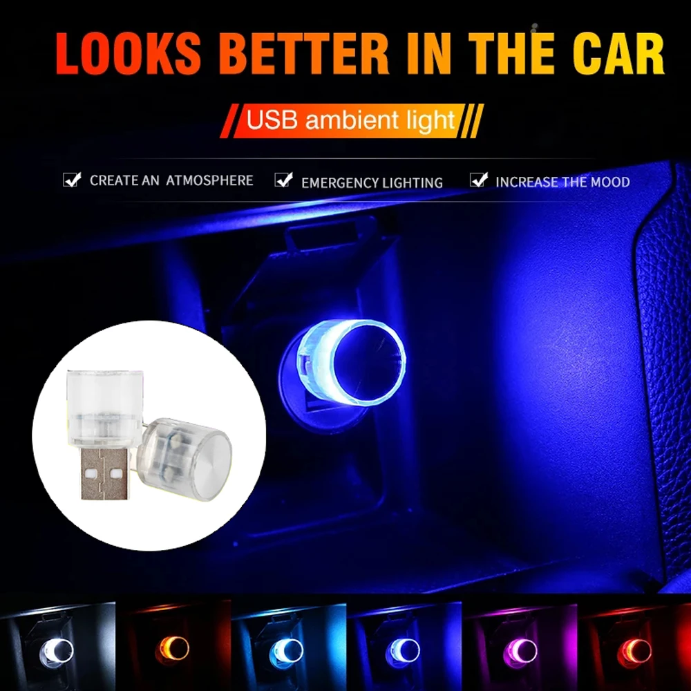 Car Atmosphere Lights Mini USB LED Ambient Light For Car Decorative Lamp RGB Party Automotive Portable Auto Interior Lights
Car Atmosphere Lights Mini USB LED Ambient Light For Car Decorative Lamp RGB Party Automotive Portable Auto Interior Lights
