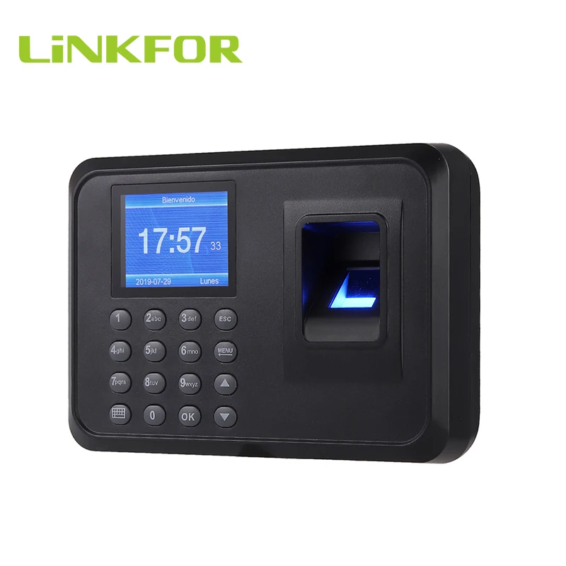 LiNKFOR 2.4 inch Display Biometric Fingerprint Attendance Machine Employee Checking-in Recorder DC 5V USB Time Attendance Clock
LiNKFOR 2.4 inch Display Biometric Fingerprint Attendance Machine Employee Checking-in Recorder DC 5V USB Time Attendance Clock
