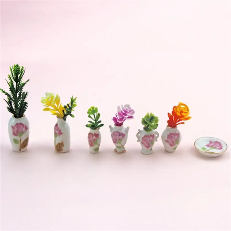 Ornaments Cute Gifts Crafts Miniature Mini Simulation Dollhouse Decoration Flower Pots Decor Toy Realistic Home Decor Model Toys
Ornaments Cute Gifts Crafts Miniature Mini Simulation Dollhouse Decoration Flower Pots Decor Toy Realistic Home Decor Model Toys