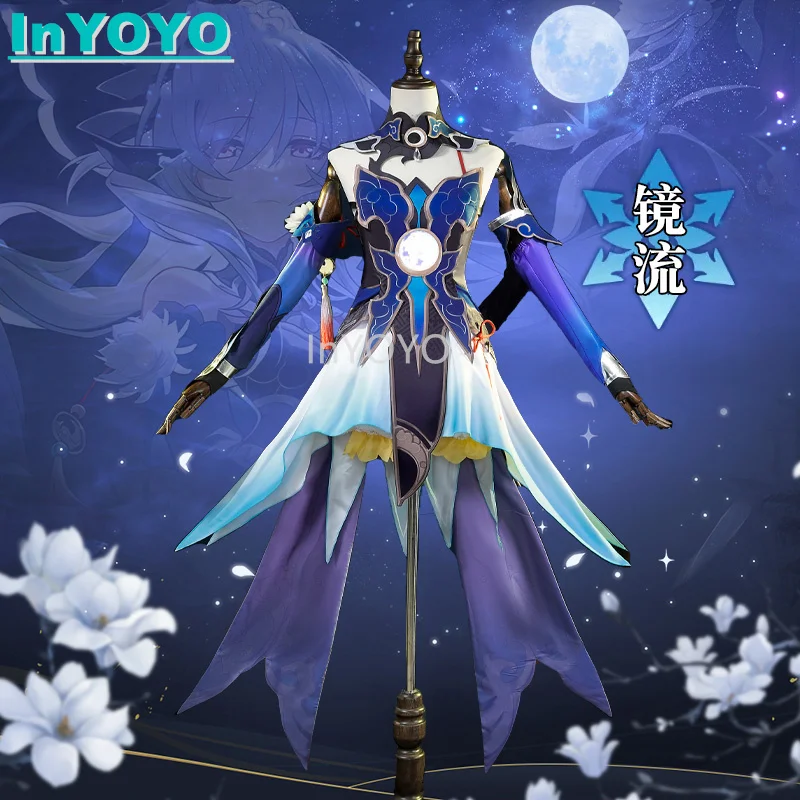 Костюм для косплея InYOYO Цзин Лю, костюм для игры Honkai: Star Rail, Великолепное платье Jingliu, форма для ролевых игр, Женский костюм для вечеринки на Хэллоуин
Костюм для косплея InYOYO Цзин Лю, костюм для игры Honkai: Star Rail, Великолепное платье Jingliu, форма для ролевых игр, Женский костюм для вечеринки на Хэллоуин