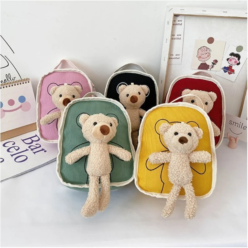 Холщовый мини-рюкзак с мультяшным медведем, школьные ранцы для девочек, повседневные школьные рюкзаки
Холщовый мини-рюкзак с мультяшным медведем, школьные ранцы для девочек, повседневные школьные рюкзаки