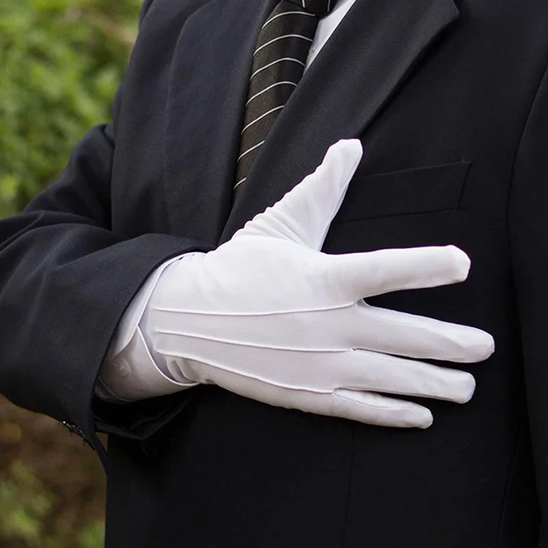 White Formal Gloves Men Women Etiquette Reception Honor Guard Hands Protector Parade White Gloves Formal Full Finger Glove
White Formal Gloves Men Women Etiquette Reception Honor Guard Hands Protector Parade White Gloves Formal Full Finger Glove