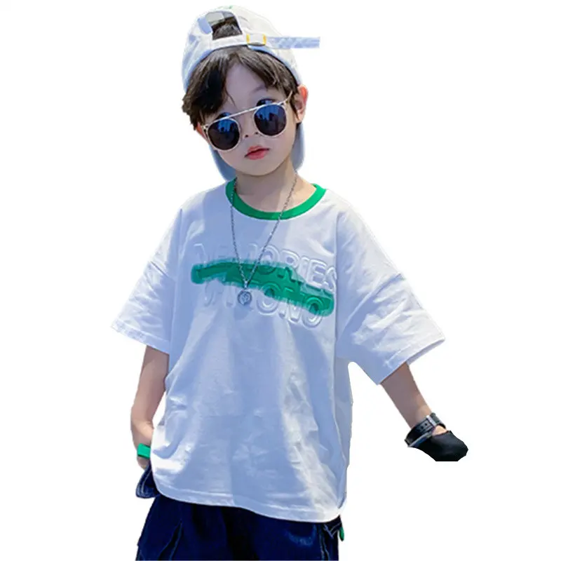 Boys Korean Casual Tshirt Summer 2022 Short Sleeve T-Shirt for Boys Striped Print O-Neck Clothes Kids Tees Tops 4-14Years Old
Boys Korean Casual Tshirt Summer 2022 Short Sleeve T-Shirt for Boys Striped Print O-Neck Clothes Kids Tees Tops 4-14Years Old