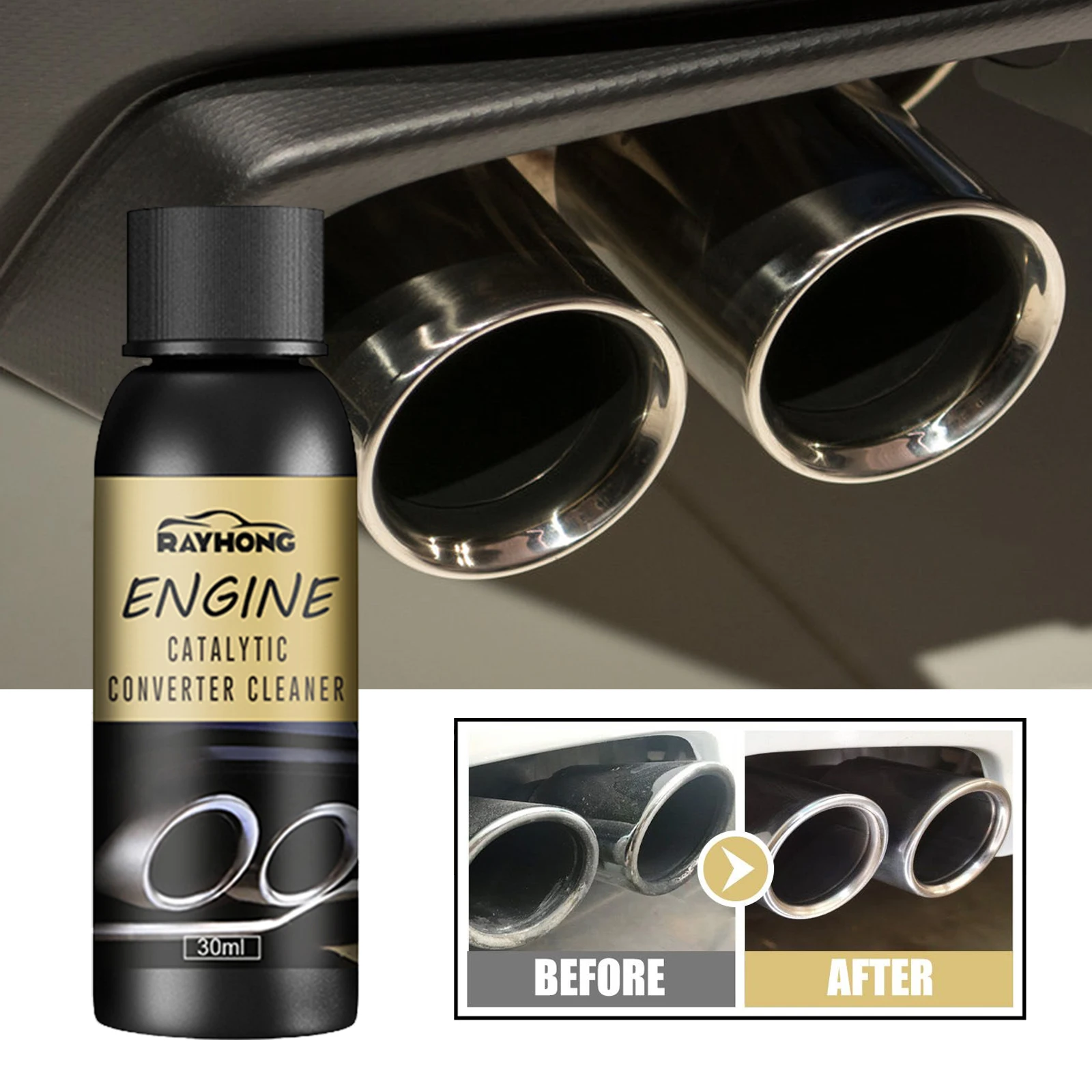 Catalytic Converter Cleaner Car Engine Accelerators Deep Clean Remover Stains Carbon Deposit Cleaner Reduce Fuel Consumption 30g 
Catalytic Converter Cleaner Car Engine Accelerators Deep Clean Remover Stains Carbon Deposit Cleaner Reduce Fuel Consumption 30g