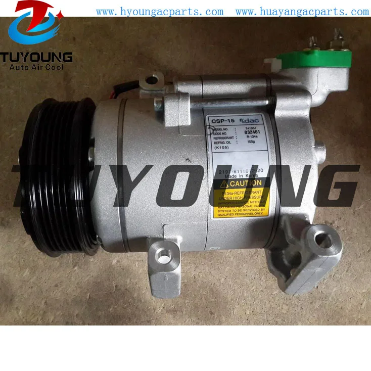 China factory wholesale CSP15 car AC compressors 21910-8111012-20 21910811101220 
China factory wholesale CSP15 car AC compressors 21910-8111012-20 21910811101220