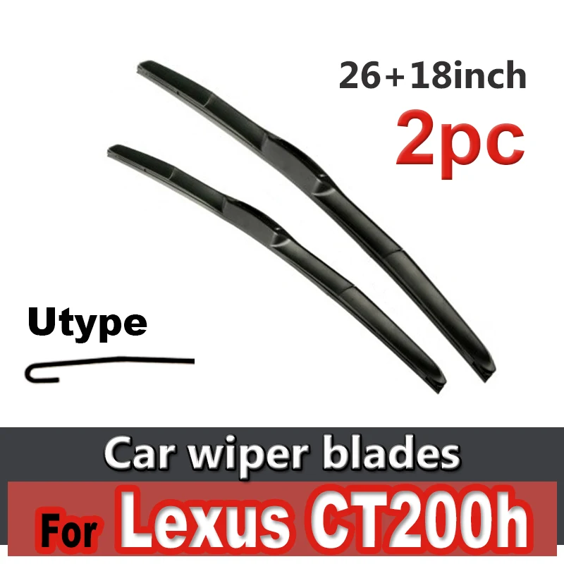 Wiper Front Wiper Blades For Lexus CT200h ES350 GS350 GS450H Windshield Windscreen 26"+18"
Wiper Front Wiper Blades For Lexus CT200h ES350 GS350 GS450H Windshield Windscreen 26"+18"
