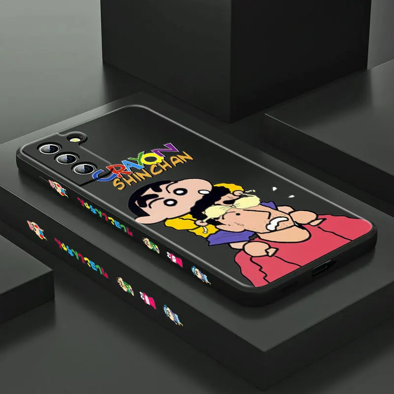 Crayon Shinchan Japanese For Samsung Galaxy S21 S20 S10 Note 20 Ultra Plus Pro FE Lite Liquid Left Phone Case Fundas Coque Capa
Crayon Shinchan Japanese For Samsung Galaxy S21 S20 S10 Note 20 Ultra Plus Pro FE Lite Liquid Left Phone Case Fundas Coque Capa