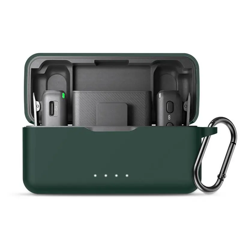 Portable Carry Case Anti-shock Storage Silicone Drop-resistant Case For Sport Camera Mic Wireless Microphone Action 2 Case
Portable Carry Case Anti-shock Storage Silicone Drop-resistant Case For Sport Camera Mic Wireless Microphone Action 2 Case