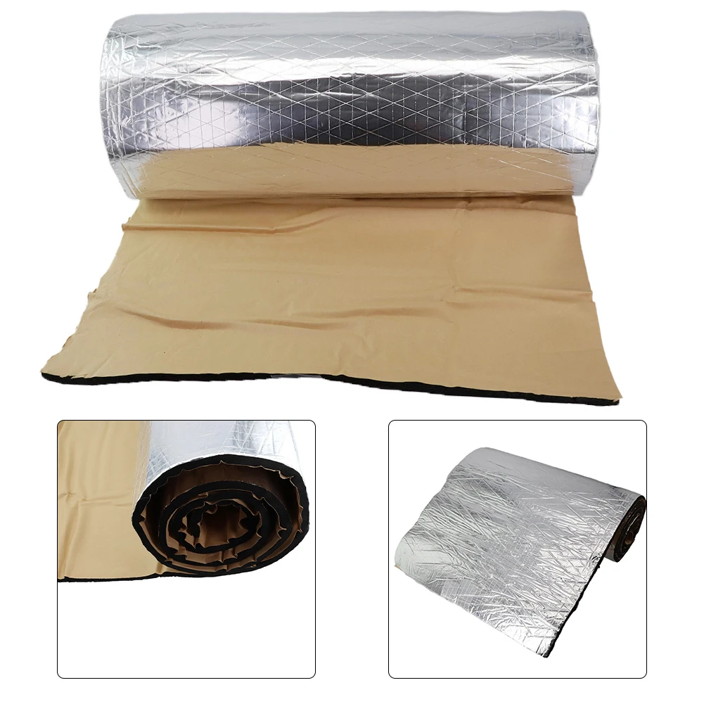 Premium Soundproof Foam For Car Noise And Heat Insulation Aluminum Fiber Muffler Cotton 50*200cm Music Instruments Accessories
Premium Soundproof Foam For Car Noise And Heat Insulation Aluminum Fiber Muffler Cotton 50*200cm Music Instruments Accessories