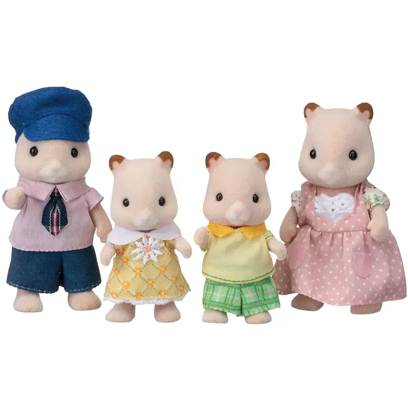Sylvanian Families Goldbacke Hamster Family Set 4pcs Animal Toys Dolls Girl Gift New in Box 5121
Sylvanian Families Goldbacke Hamster Family Set 4pcs Animal Toys Dolls Girl Gift New in Box 5121