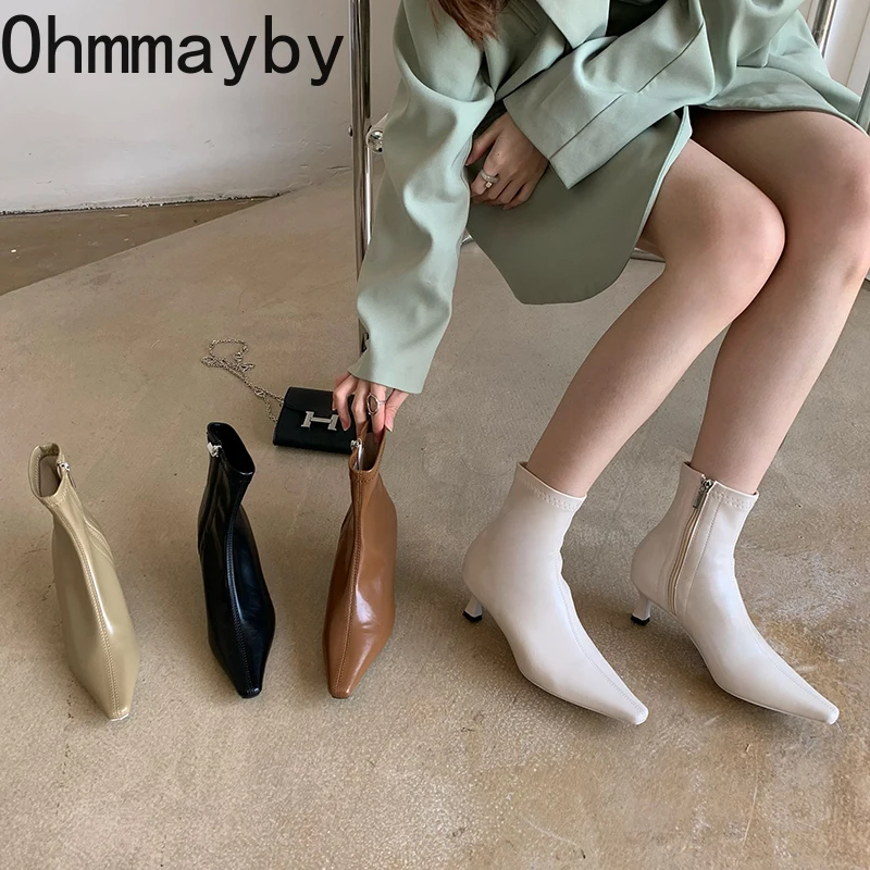 2022 Autumn Women Botines Casual Woman Low Heels Ankle Booties Zipper Fashion Pointed Toe Short botas femininas
2022 Autumn Women Botines Casual Woman Low Heels Ankle Booties Zipper Fashion Pointed Toe Short botas femininas