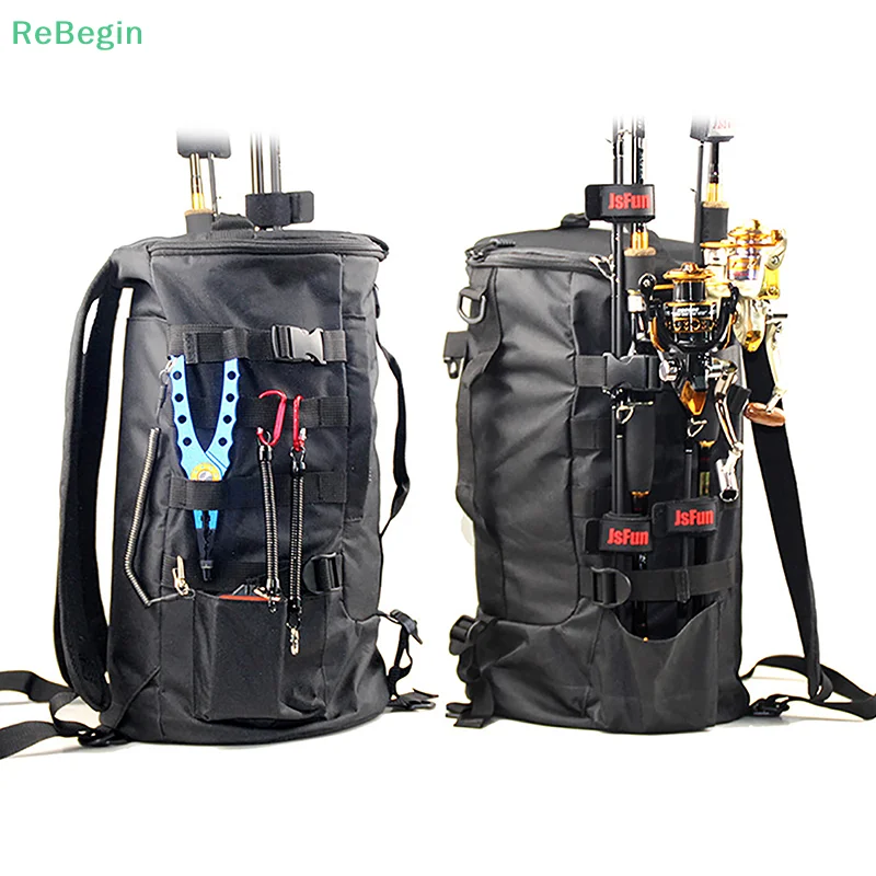 1PC Waterproof Fishing Lure Bag Multifunctional Fishing Bag Shoulder Lure Backpack Reel Bag Straps Fish Tackle Bag Single/Double
1PC Waterproof Fishing Lure Bag Multifunctional Fishing Bag Shoulder Lure Backpack Reel Bag Straps Fish Tackle Bag Single/Double