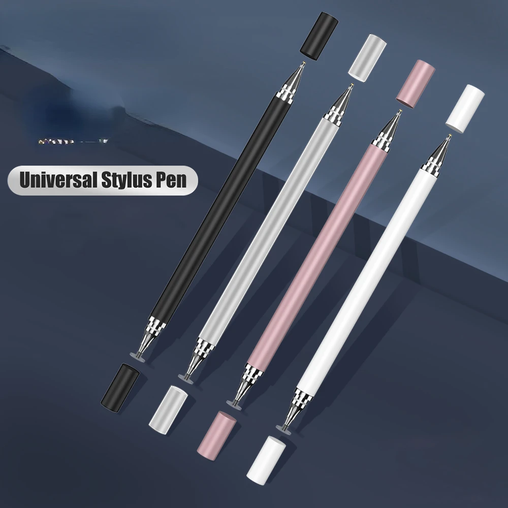Universal 2 in 1 Stylus Pen Drawing Tablet Capacitive Screen Caneta Touch Pen for iOS Android Pad Smart Pencil Accessories
Universal 2 in 1 Stylus Pen Drawing Tablet Capacitive Screen Caneta Touch Pen for iOS Android Pad Smart Pencil Accessories
