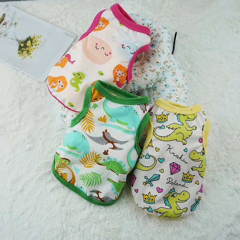 Pet Clothes For Small Dog Cat cute Breathing cartoon vest spring and summer Teddy Chihuahua Poodle dog cat Costume
Pet Clothes For Small Dog Cat cute Breathing cartoon vest spring and summer Teddy Chihuahua Poodle dog cat Costume