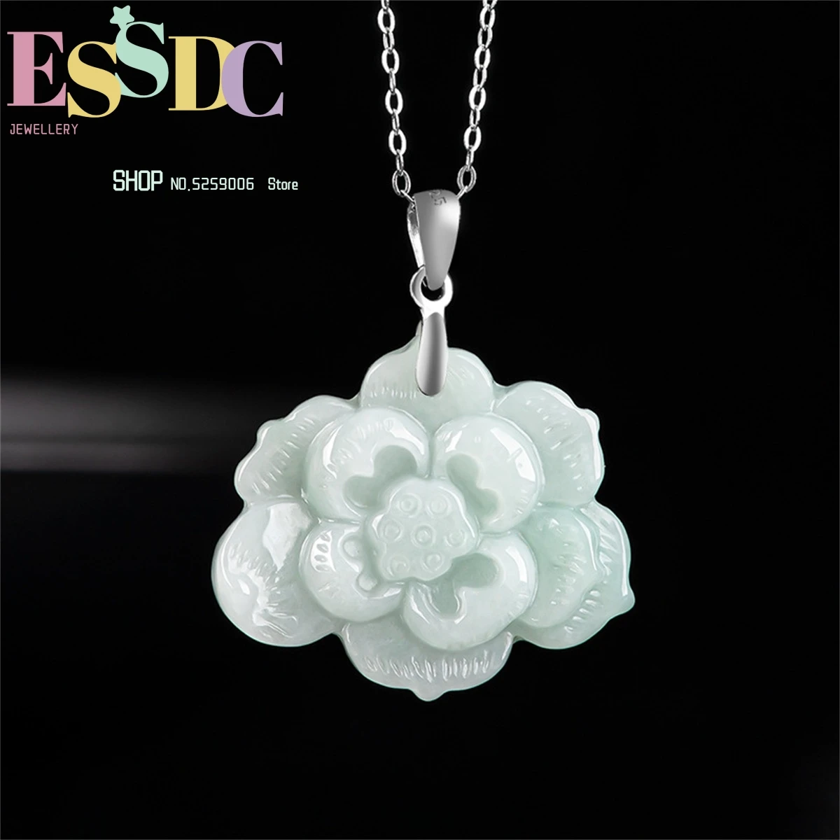 Натуральный жадеит, товар, имитация ледяного нефрита, серебро пробы, простые женские модные изысканные индивидуальные ювелирные изделия оп...
Натуральный жадеит, товар, имитация ледяного нефрита, серебро пробы, простые женские модные изысканные индивидуальные ювелирные изделия оп...