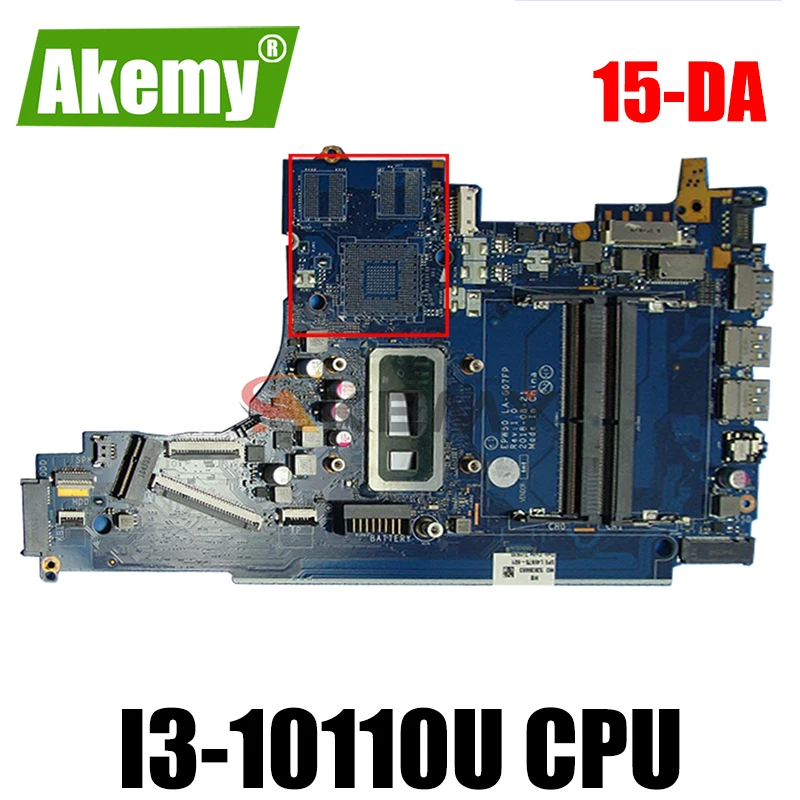 L68087-601 L68087-001 материнская плата для HP 15-DA 15T-DA с i3-10110U 
L68087-601 L68087-001 материнская плата для HP 15-DA 15T-DA с i3-10110U