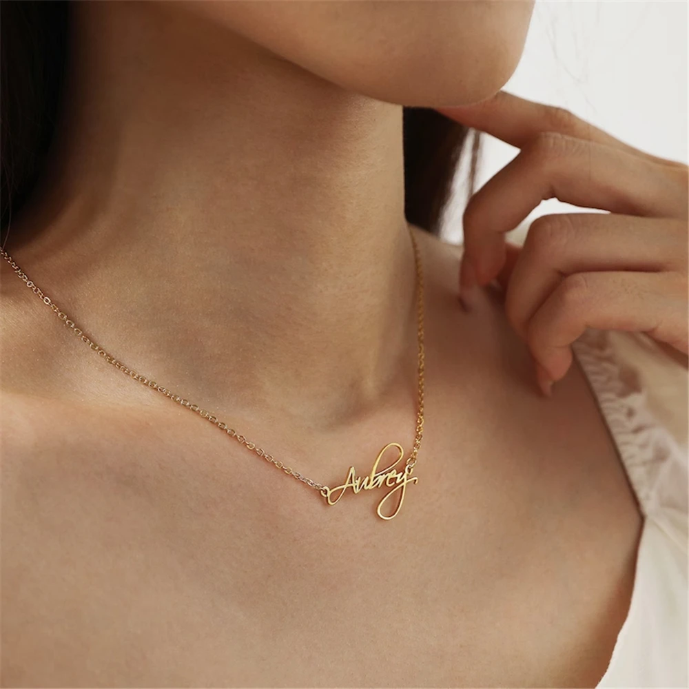 Customized Name Necklace for Women Men Personalized Old English Nameplate Stainless Steel Gold Pendants Necklaces Free Shipping
Customized Name Necklace for Women Men Personalized Old English Nameplate Stainless Steel Gold Pendants Necklaces Free Shipping