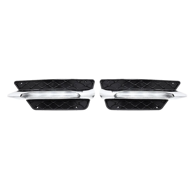 2X DRL Front Bumper Grill Molding LED Fog Light Daytime Running Light Fog Lamp For Mercedes For Benz W204 2012-14 Right
2X DRL Front Bumper Grill Molding LED Fog Light Daytime Running Light Fog Lamp For Mercedes For Benz W204 2012-14 Right