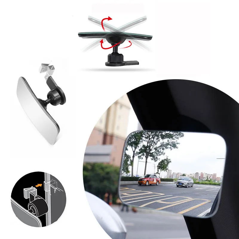 Car Blind Spot Mirrow 360 Degree Adjustable HD Convex Rearview Mirror Wide Angle Anti-drop Vehicle Parking Auxiliary Mirrow
Car Blind Spot Mirrow 360 Degree Adjustable HD Convex Rearview Mirror Wide Angle Anti-drop Vehicle Parking Auxiliary Mirrow