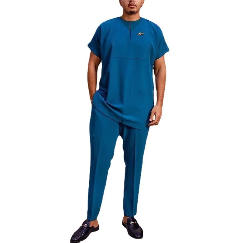 Dashiki Mens Top Pant 2 Pieces Outfit Set African Men Clothes 2022 Riche African Clothing For Men Dashiki Shirt With Trouser
Dashiki Mens Top Pant 2 Pieces Outfit Set African Men Clothes 2022 Riche African Clothing For Men Dashiki Shirt With Trouser