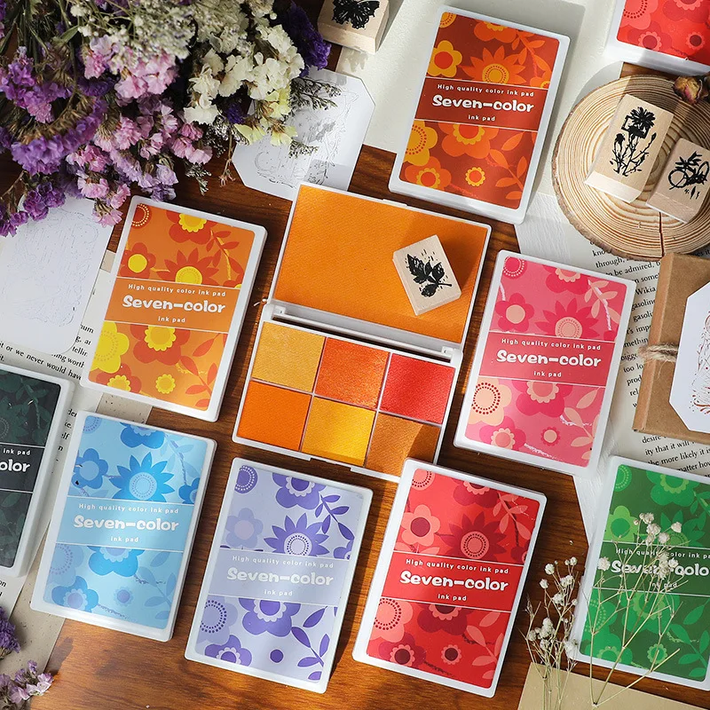 Colorful Inkpad Non-Toxic Gradient Color Ink Pad Inkpad Rubber Stamp Oil Based Finger Print Nice Kids Toys For Rubber Stamp
Colorful Inkpad Non-Toxic Gradient Color Ink Pad Inkpad Rubber Stamp Oil Based Finger Print Nice Kids Toys For Rubber Stamp