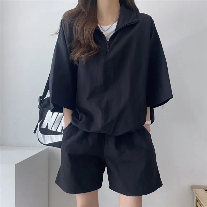 Women Tracksuits Sweatshirt With Mini Shorts Cotton Blend Two Pieces Sets Fashion Clothing Outfits Plus Size Blouses Tracksuit
Women Tracksuits Sweatshirt With Mini Shorts Cotton Blend Two Pieces Sets Fashion Clothing Outfits Plus Size Blouses Tracksuit