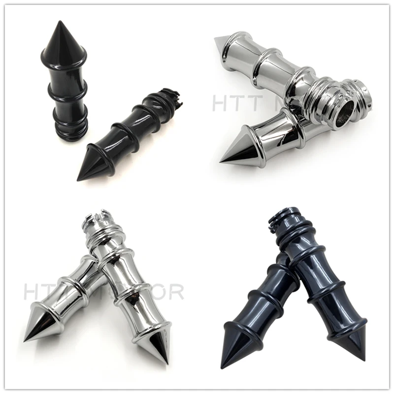 Aftermarket motorcycle parts Chrome Skeleton Spike 1" 25mm Hand Grips For Honda Shadow 750 Spirit Harley Davidson and Universal
Aftermarket motorcycle parts Chrome Skeleton Spike 1" 25mm Hand Grips For Honda Shadow 750 Spirit Harley Davidson and Universal