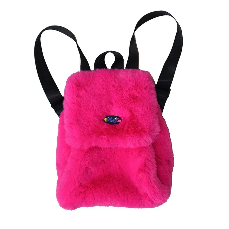 High Quality Women's Luxury Plush Backpack 100% Rex Rabbit Fur Premium Backpack Fluffy Soft Rabbit Fur Backpack
High Quality Women's Luxury Plush Backpack 100% Rex Rabbit Fur Premium Backpack Fluffy Soft Rabbit Fur Backpack