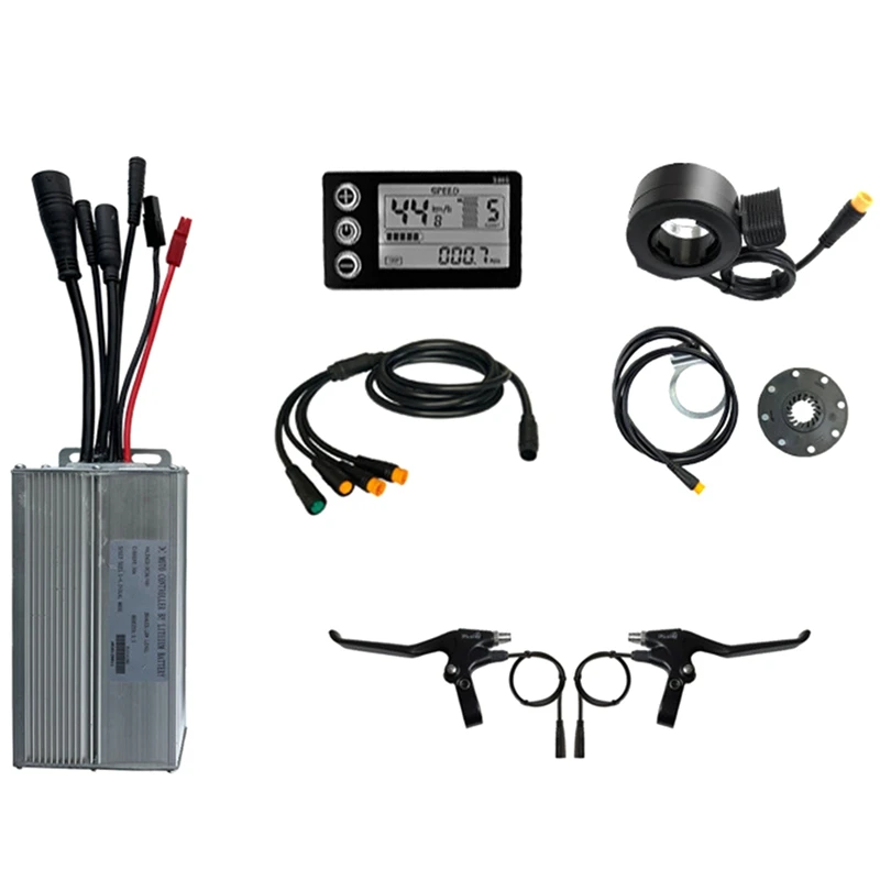 For 1000W Motor Electric Bike Brushless Motor Controller Kit With S866 LCD Display Electric Bicycle Scooter Parts Component
For 1000W Motor Electric Bike Brushless Motor Controller Kit With S866 LCD Display Electric Bicycle Scooter Parts Component