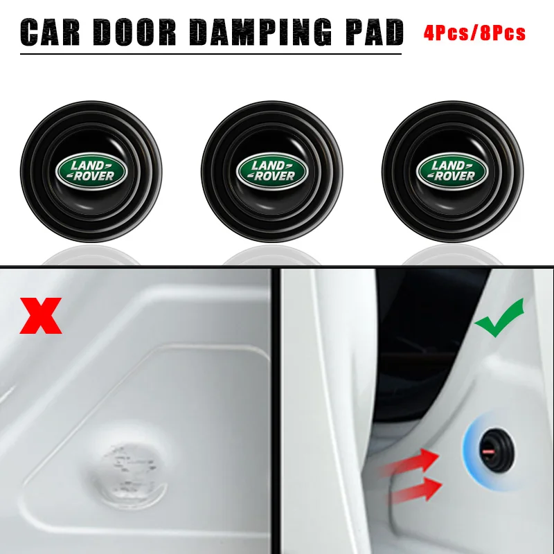 4/8Pcs Car Door Damping Pad Protection Stickers for Land Rover Freelander Evoque Range Emblem Discovery 2 3 4 Sport Accessories
4/8Pcs Car Door Damping Pad Protection Stickers for Land Rover Freelander Evoque Range Emblem Discovery 2 3 4 Sport Accessories