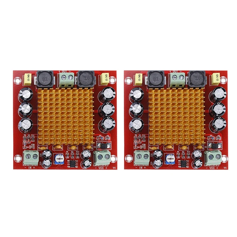 2X Channel Power Amplifier Board 150W New Single-Channel Digital Amplifier Board Power Amp Module 12V-26V TPA3116D2
2X Channel Power Amplifier Board 150W New Single-Channel Digital Amplifier Board Power Amp Module 12V-26V TPA3116D2