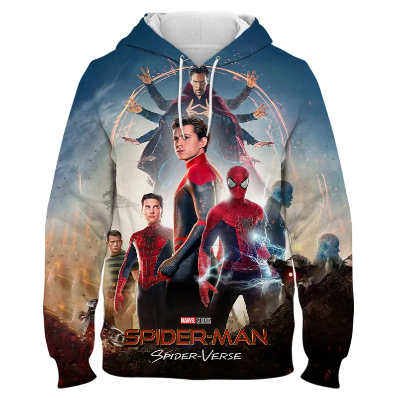 Marvel Spiderman 3D Printed Disney Hoodie Men's Spiderman Sweatshirt Cool Sweatshirt Streetwear Top
Marvel Spiderman 3D Printed Disney Hoodie Men's Spiderman Sweatshirt Cool Sweatshirt Streetwear Top
