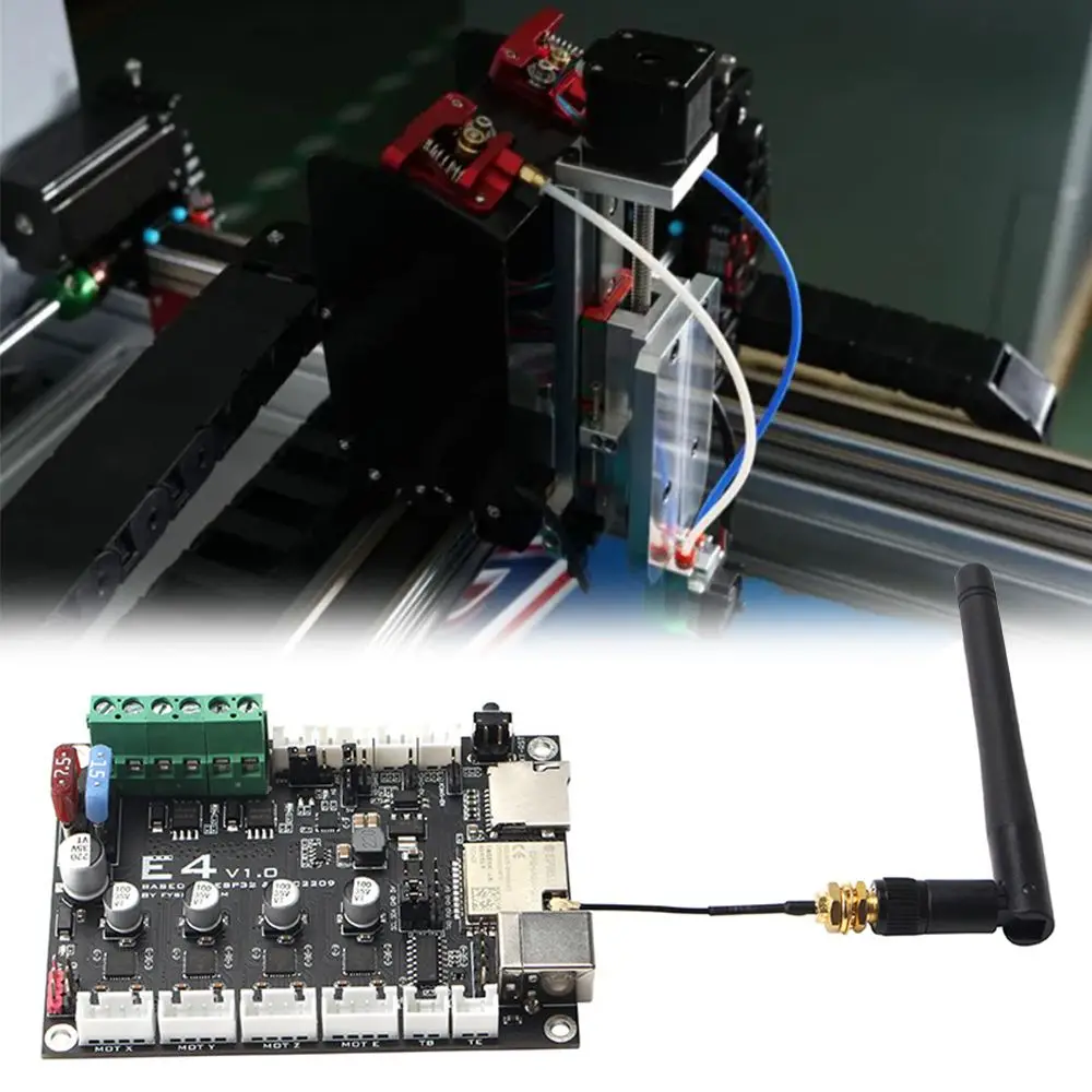 Replaceable 3D Printer Accessories Professional Antenna E4 V1.0 Motherboard Mainboard Wifi Control Board
Replaceable 3D Printer Accessories Professional Antenna E4 V1.0 Motherboard Mainboard Wifi Control Board