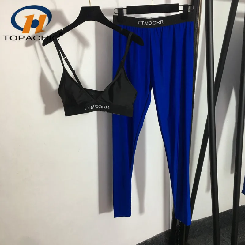 8.28 High End Quality Letter Ribbon Collect Waist Adjustable Suspender Tank Top + High Waist Leggings Set Women 
8.28 High End Quality Letter Ribbon Collect Waist Adjustable Suspender Tank Top + High Waist Leggings Set Women
