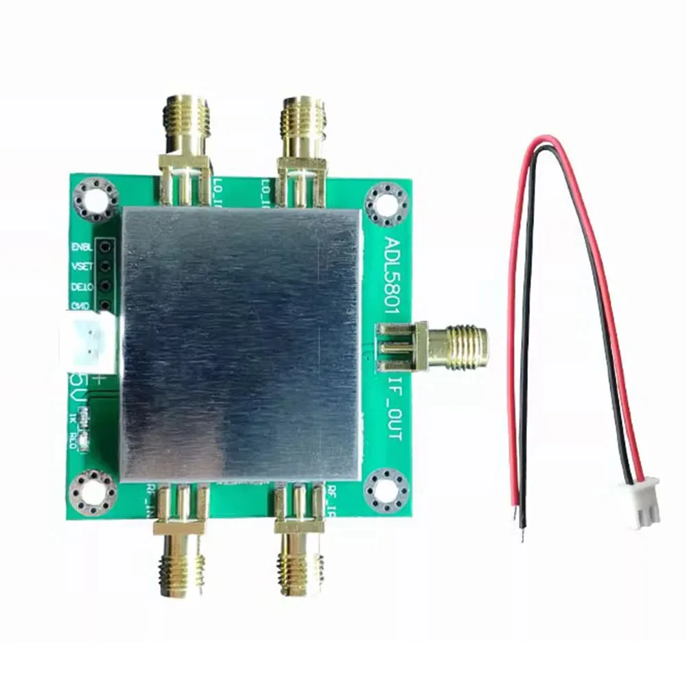 Durable RF Mixer RF 1.8 DB Input IP3: 28.5 DBm Input P1dB: 13.3 DBm LO 10 MHz To 6 GHz 10Mhz-6Ghz MIX 5 V At 130 MA
Durable RF Mixer RF 1.8 DB Input IP3: 28.5 DBm Input P1dB: 13.3 DBm LO 10 MHz To 6 GHz 10Mhz-6Ghz MIX 5 V At 130 MA