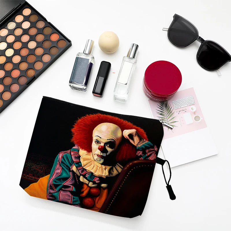 Classic Horror Movie Series Cosmetic Bag Organizer Lipstick Pouch Makeup Brush Bags Beautician Travel Toiletry Clutch Handbags
Classic Horror Movie Series Cosmetic Bag Organizer Lipstick Pouch Makeup Brush Bags Beautician Travel Toiletry Clutch Handbags