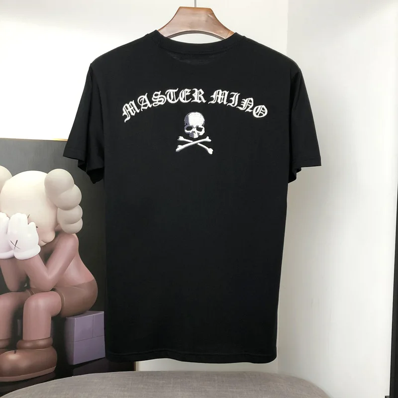 Mastermind Skull Head Fleece Embroidered T-shirt Men's Fashion Brand Breathable Simple Casual Short Sleeve Shirt Summer
Mastermind Skull Head Fleece Embroidered T-shirt Men's Fashion Brand Breathable Simple Casual Short Sleeve Shirt Summer