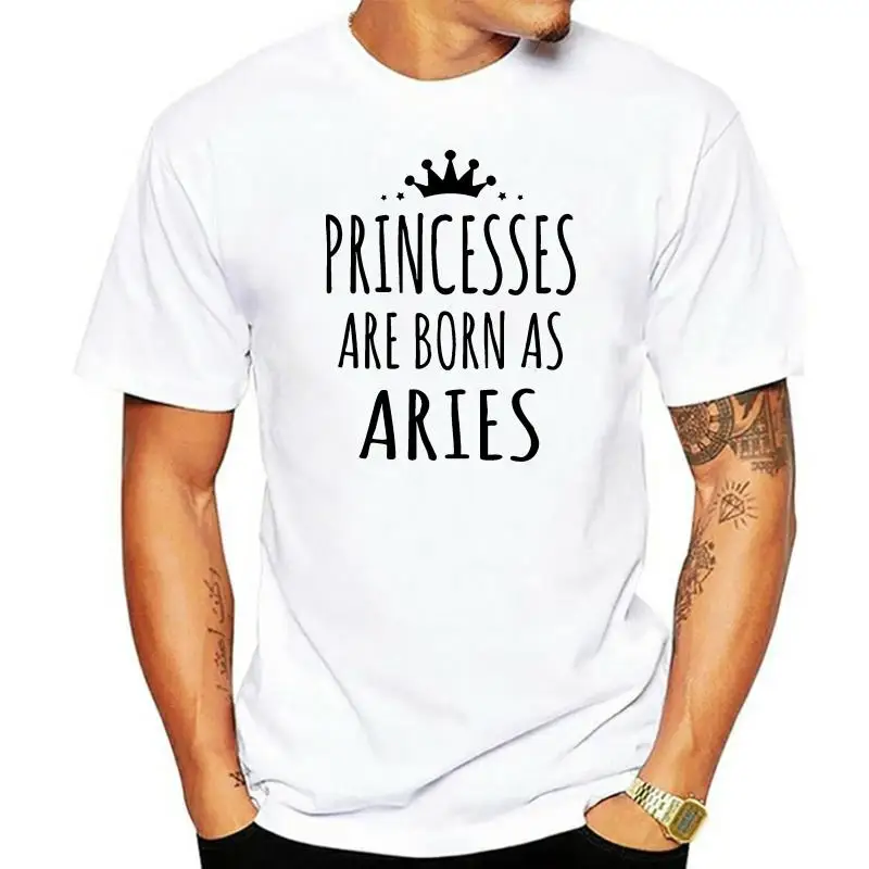 Antidazzle Fashion 2022 PRINCESSES ARE BORN AS ARIES Basic Design Women O-neck T shirt Cool Hipster Women Tees Tops T-shirt
Antidazzle Fashion 2022 PRINCESSES ARE BORN AS ARIES Basic Design Women O-neck T shirt Cool Hipster Women Tees Tops T-shirt